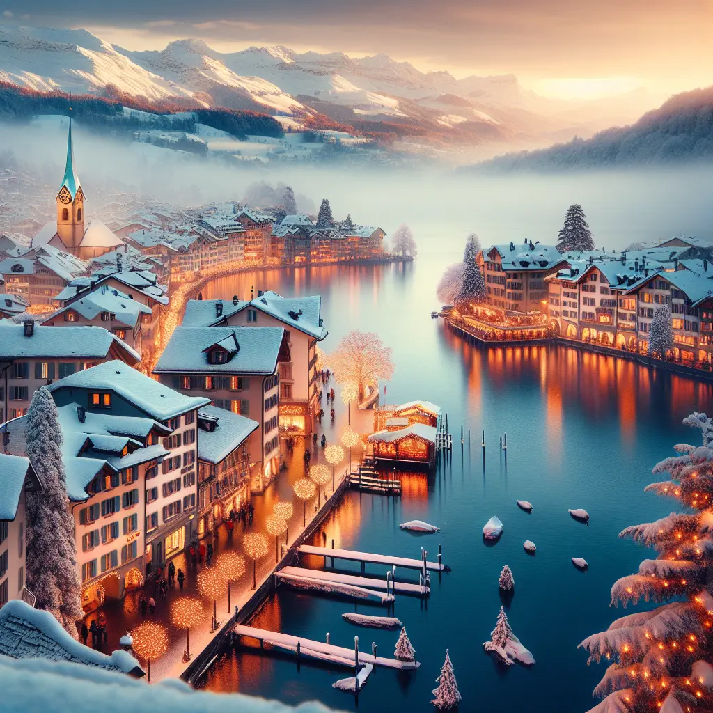 Hvordan er vejret i Schweiz i december?