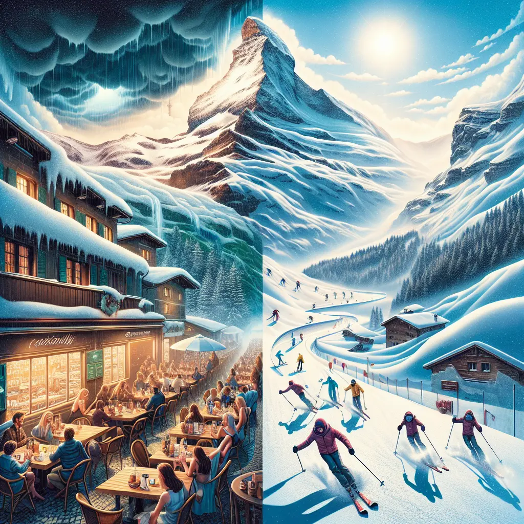 Hvordan er vejret i Schweiz i februar?