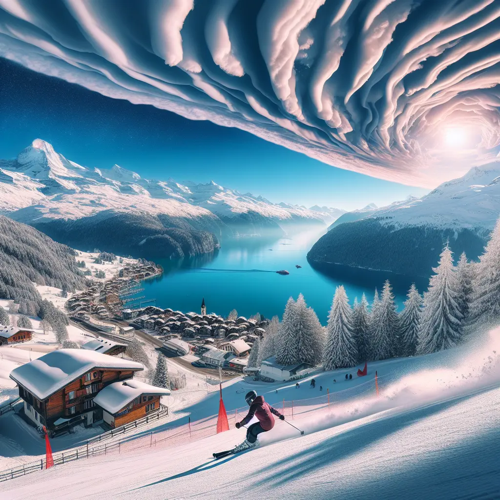 Hvordan er vejret i Schweiz i januar måned?