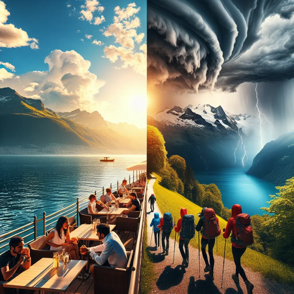 Hvordan er vejret i Schweiz i juni?