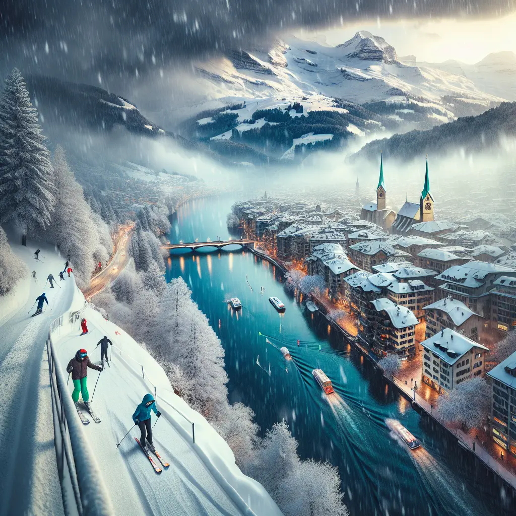 Hvordan er vejret i Schweiz i uge 7?